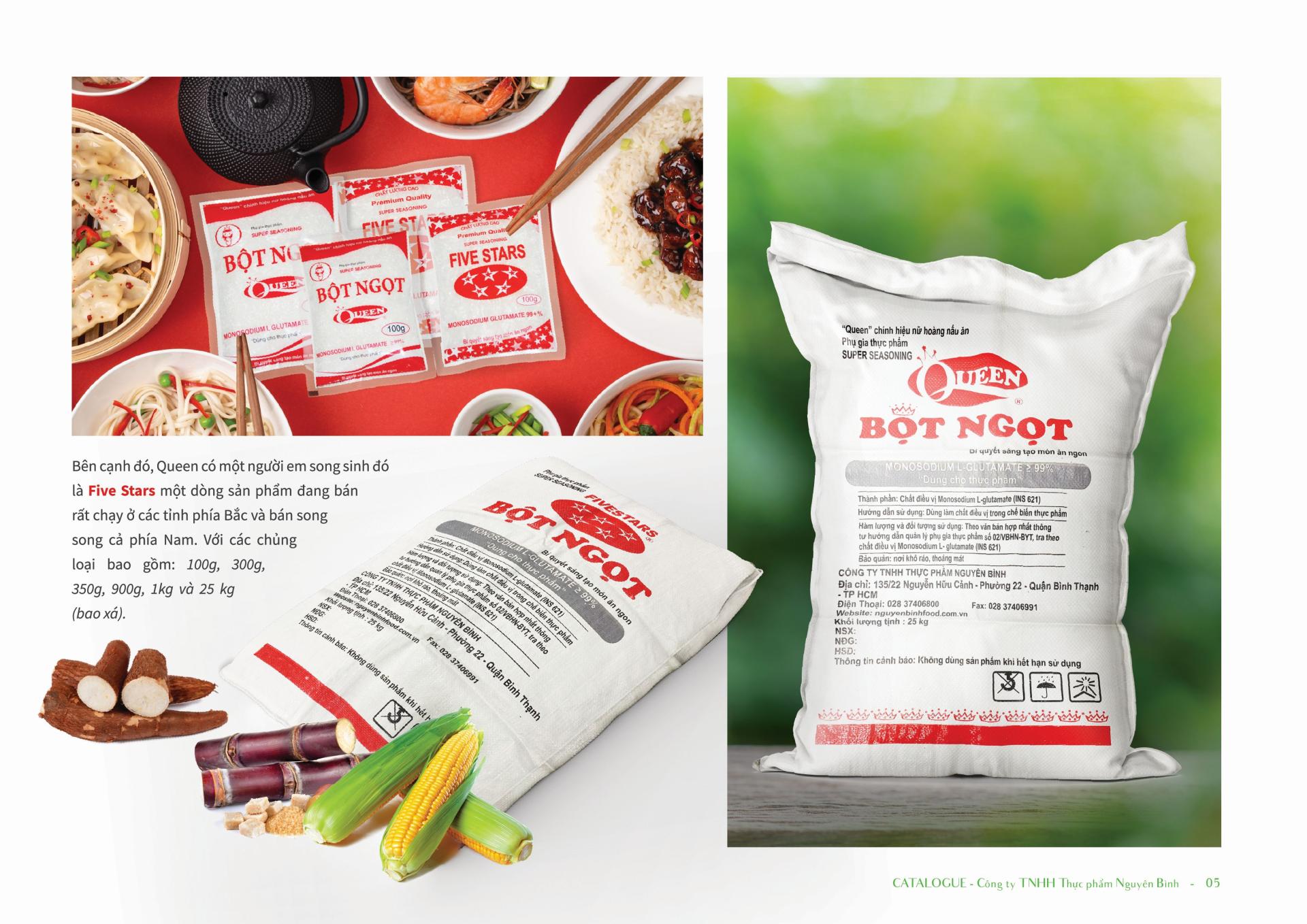 Bột ngọt Queen 100g