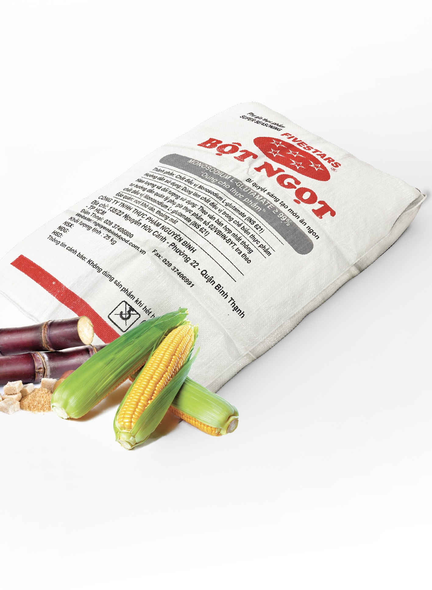 Bột ngọt Five Stars bao 25Kg